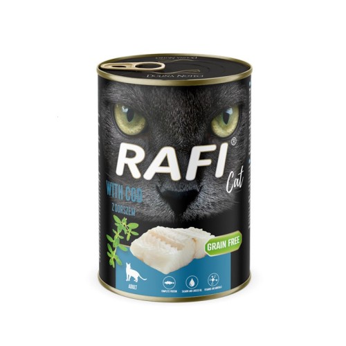 RAFI Cat Adult  with cod - wet cat food - 400g