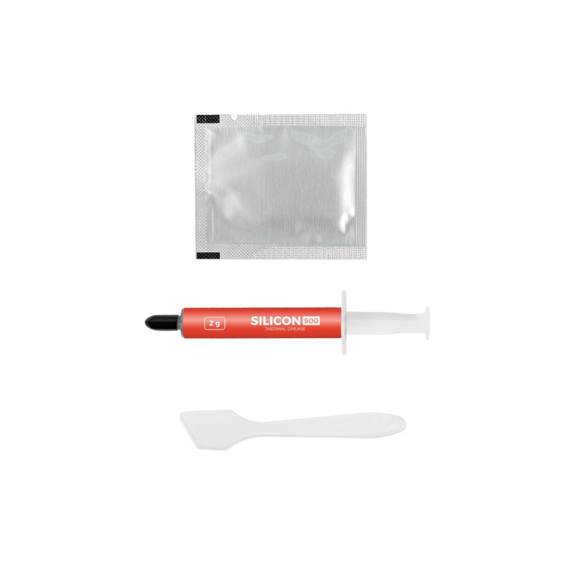 GENESIS Silicon 900 heat sink compound Thermal paste 12.8 W/m·K 2 g GENESIS Silicon 900 heat sink compound Thermal paste 12.8 W/m·K 2 g