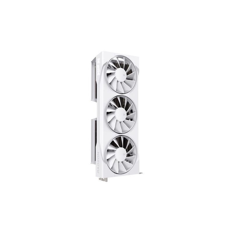 Graphics card. XFX Swift RX 9070 White 3-FAN GAM E 16G Graphics card. XFX Swift RX 9070 White 3-FAN GAM E 16G
