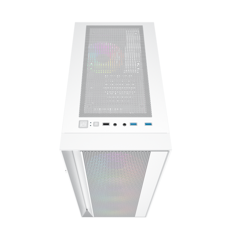 Gembird Fornax 4000W ARGB gaming ATX computer case, Midi Tower, backlight, White Gembird Fornax 4000W ARGB gaming ATX computer case, Midi Tower, backlight, White