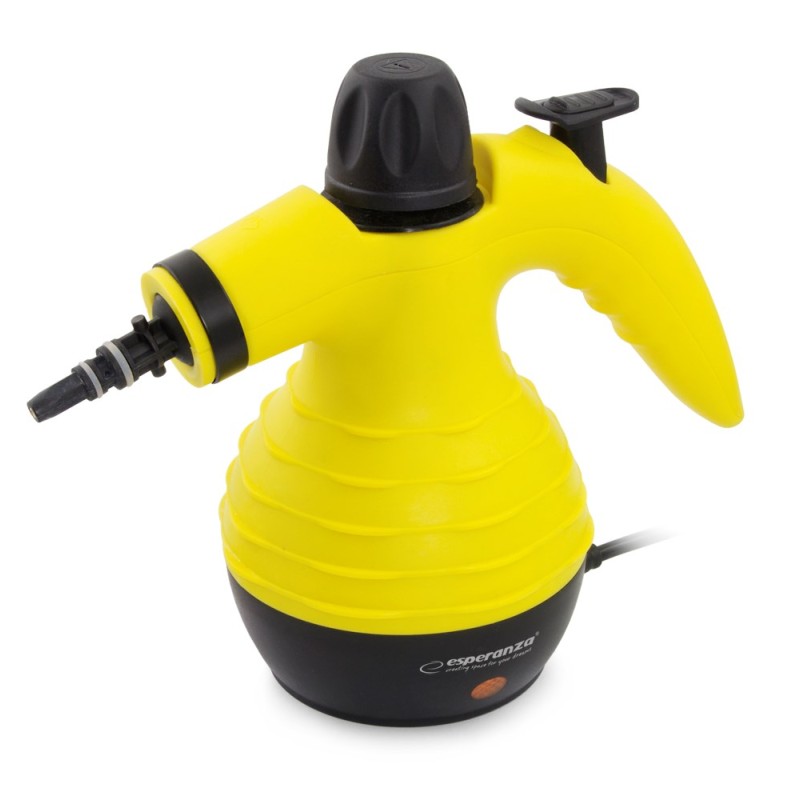 Esperanza EHS001 Steam cleaner 0.35L Black, Yellow 900W