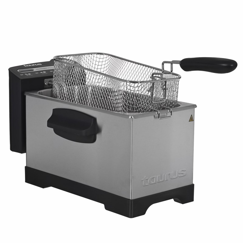 Taurus Professional 3 Plus Single 3 L Stand-alone 2100 W Deep fryer Stainless steel Taurus Professional 3 Plus Single 3 L Stand-alone 2100 W Deep fryer Stainless steel