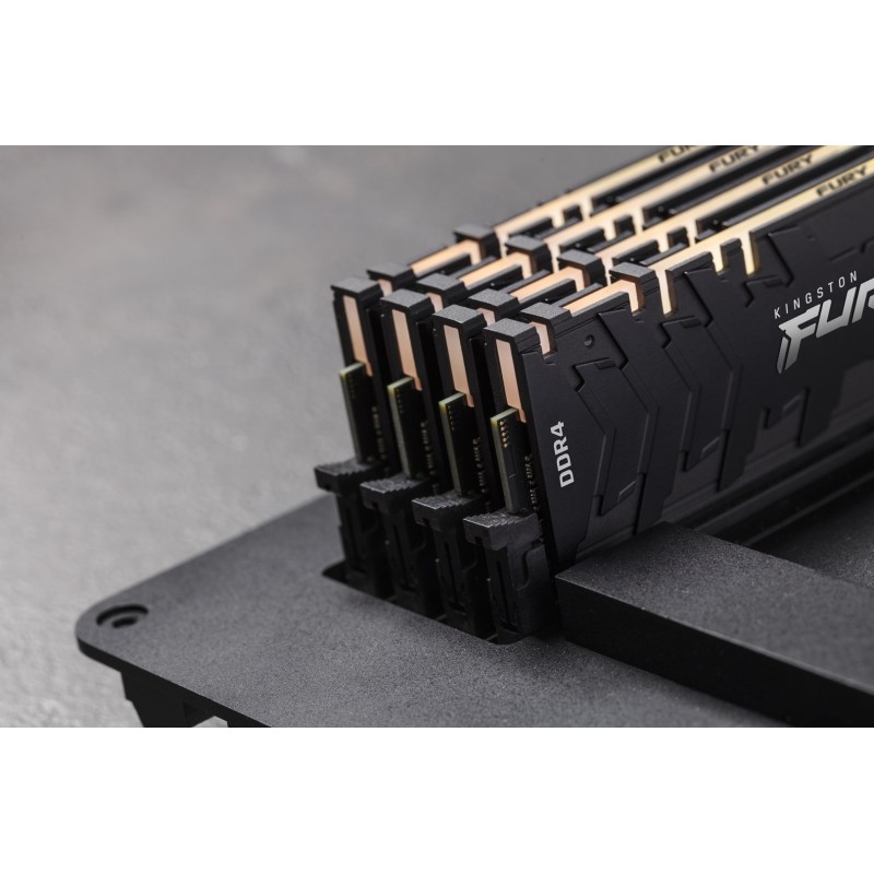 Kingston Technology FURY 16GB 3200MT/s DDR4 CL16 DIMM 1Gx8 Renegade RGB