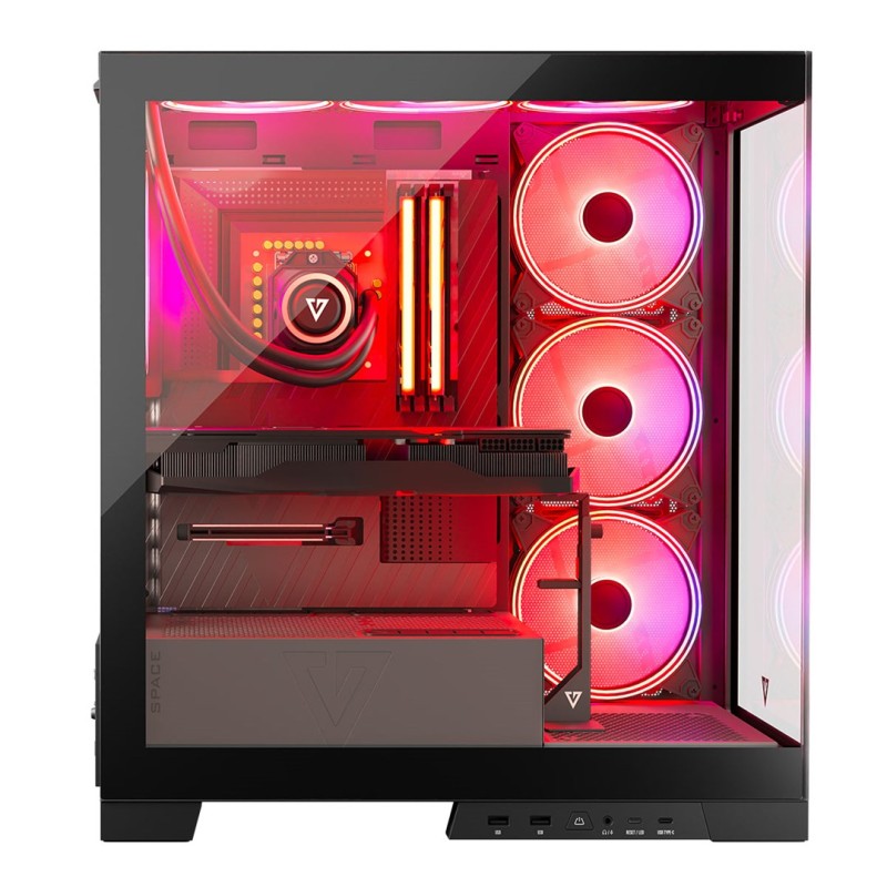 MODECOM Volcano SPACE APEX ARGB MIDI USB 3.0 X 2 CYPE-C MODECOM Volcano SPACE APEX ARGB MIDI USB 3.0 X 2 CYPE-C