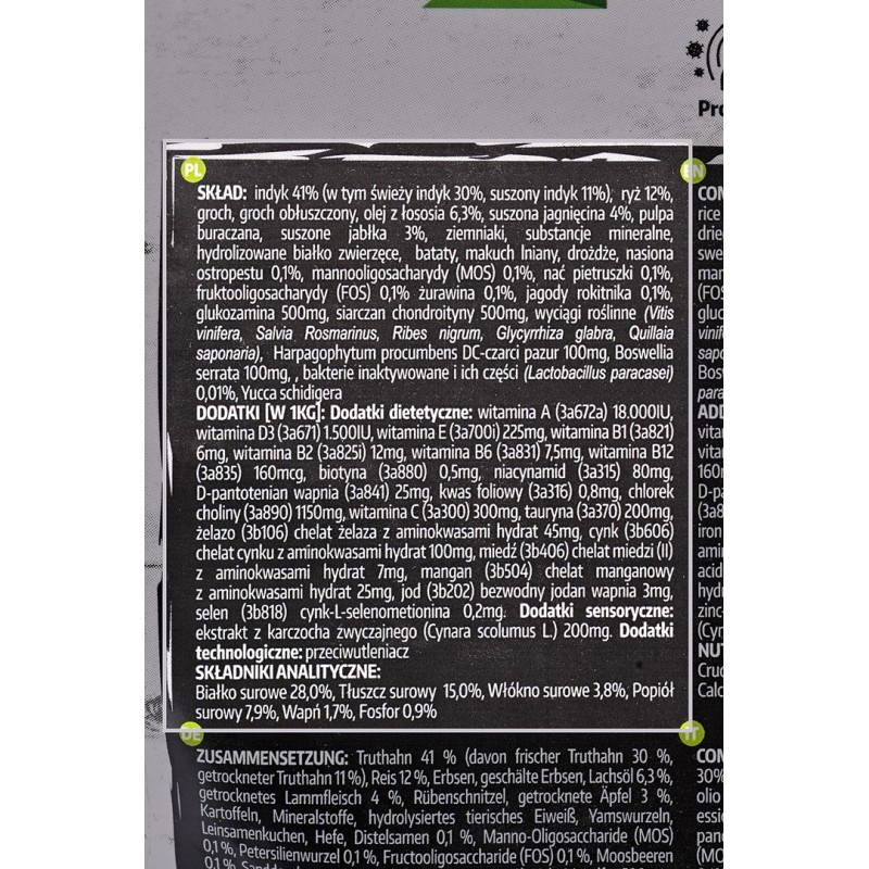 BIOFEED Euphoria Fresh Adult Medium & Large Turkey with lamb - dry dog food - 2kg