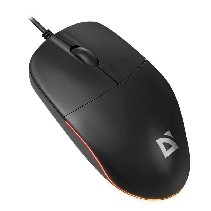 WIRED MOUSE DEFENDER AZORA MB-241 RF BLACK 1200dpi 3P