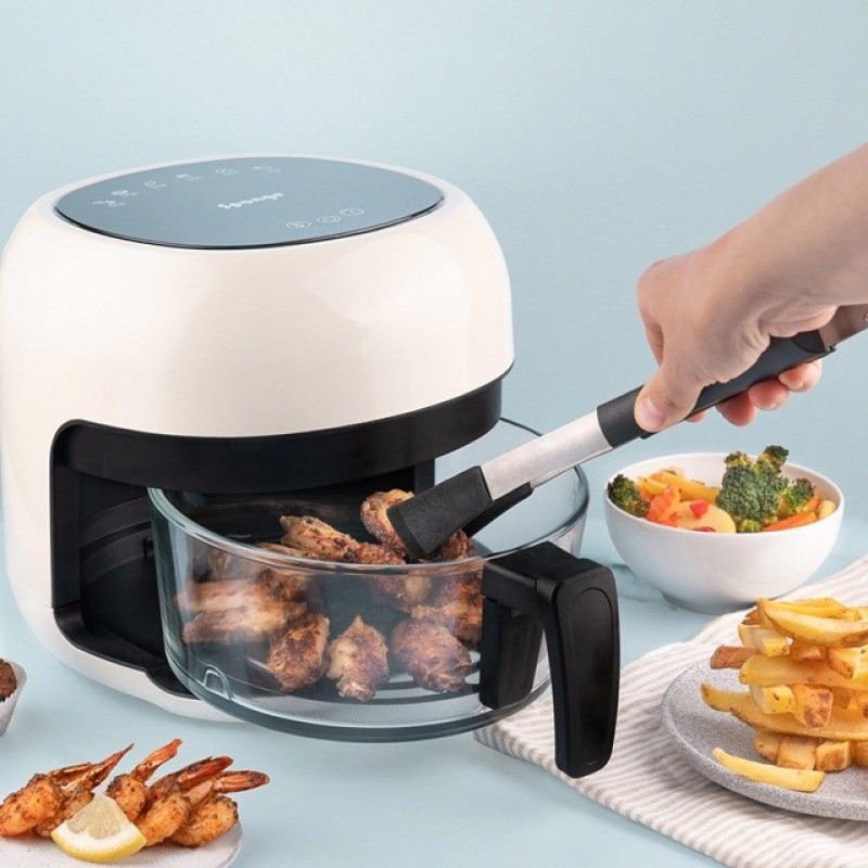 Sponge Greaseless deep fat fryer 4l Black, White Sponge Greaseless deep fat fryer 4l Black, White