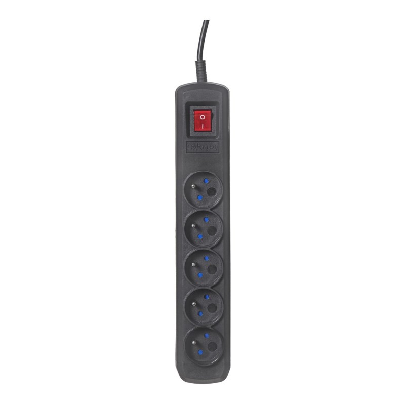 Activejet black power strip with cord ACJ COMBO 5G/5M/BEZP. AUTO/CZ Activejet black power strip with cord ACJ COMBO 5G/5M/BEZP. AUTO/CZ