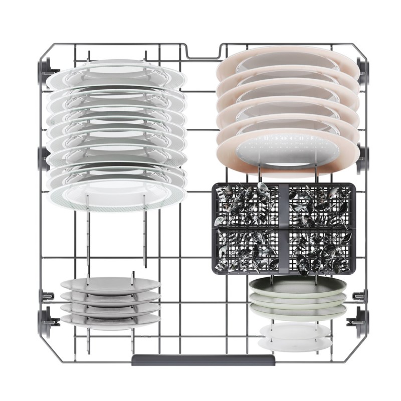 Candy RapidÓ CS 4E7L0W Fully built-in 14 place settings E Candy RapidÓ CS 4E7L0W Fully built-in 14 place settings E