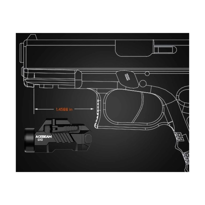 ACEBEAM G10 BLACK TORCH