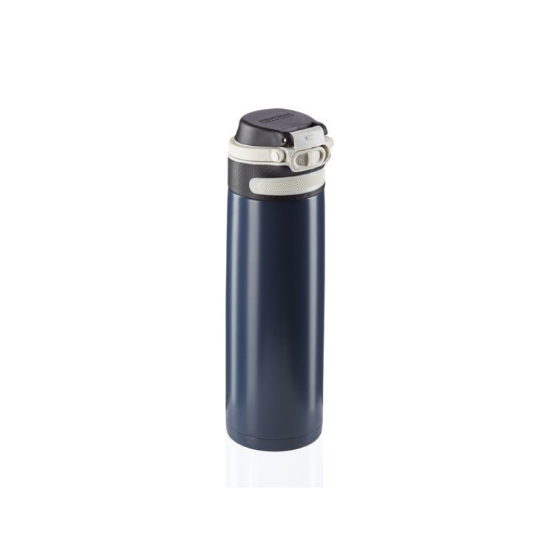 Leifheit 03275 travel mug 600 ml Black, Blue Stainless steel Leifheit 03275 travel mug 600 ml Black, Blue Stainless steel