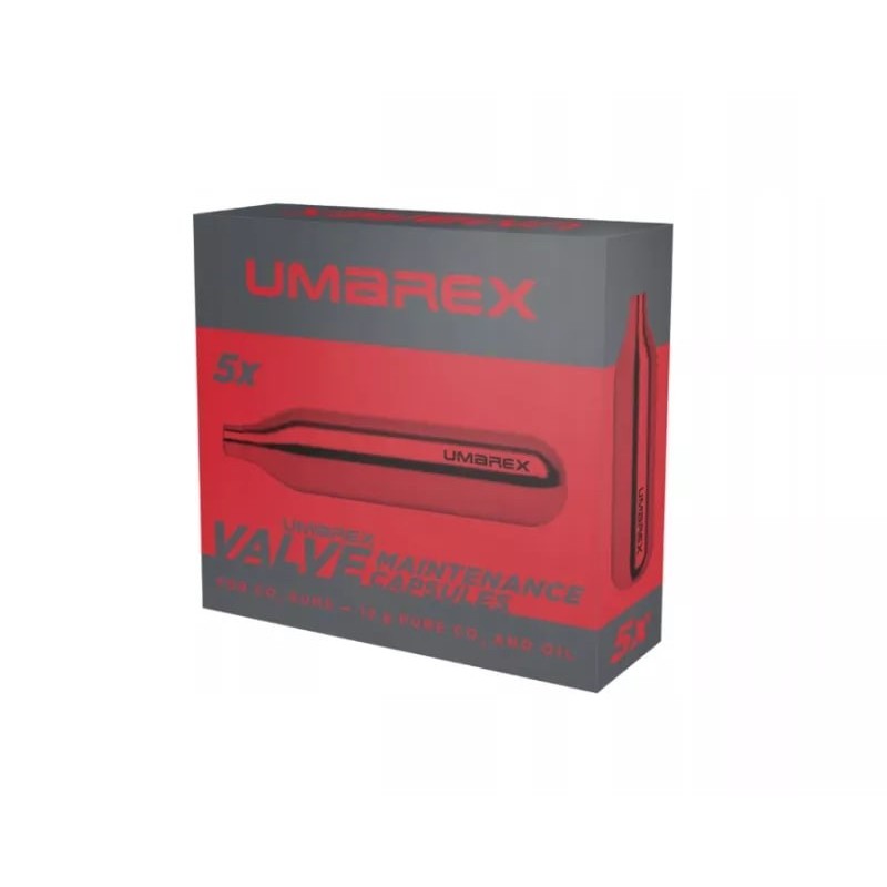 Kapsuła CO2 Umarex 5szt.12g konserwująco-czyszcząca Kapsuła CO2 Umarex 5szt.12g konserwująco-czyszcząca