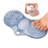 Bathroom foot cleaning mat