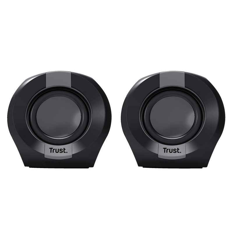 Trust Polo speaker set 4 W Universal Black 2.0 channels 1-way Trust Polo speaker set 4 W Universal Black 2.0 channels 1-way