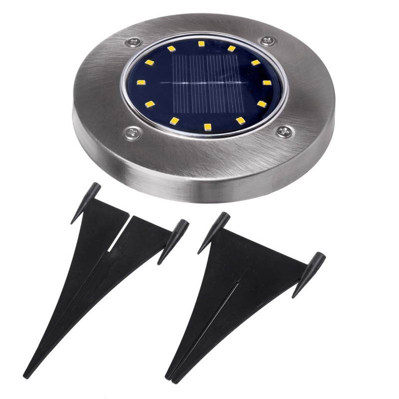 Maclean MCE318 LED Solar Pathway Lights with Ground Spike 12 LED SMD Neutral White 4000K 0.7 W Solar Lamp for Outdoor Path Light Garden Lights IP44 Maclean MCE318 LED Solar Pathway Lights with Ground Spike 12 LED SMD Neutral White 4000K 0.7 W Solar Lamp for Outdoor Path Light Garden Lights IP44