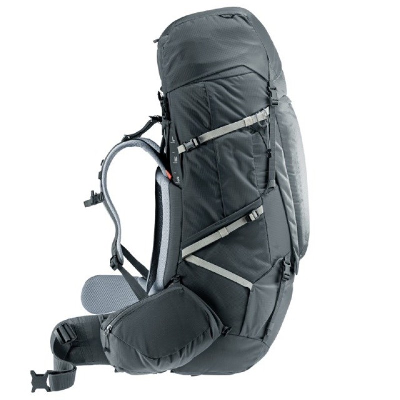 Deuter Aircontact Pro 75+10 SL Women's hiking backpack Graphite Deuter Aircontact Pro 75+10 SL Women's hiking backpack Graphite