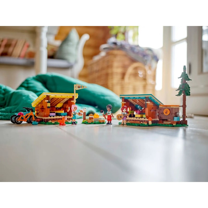 Blocks LEGO FRIENDS 42624 Adventure Camp Cozy Cabins Blocks LEGO FRIENDS 42624 Adventure Camp Cozy Cabins