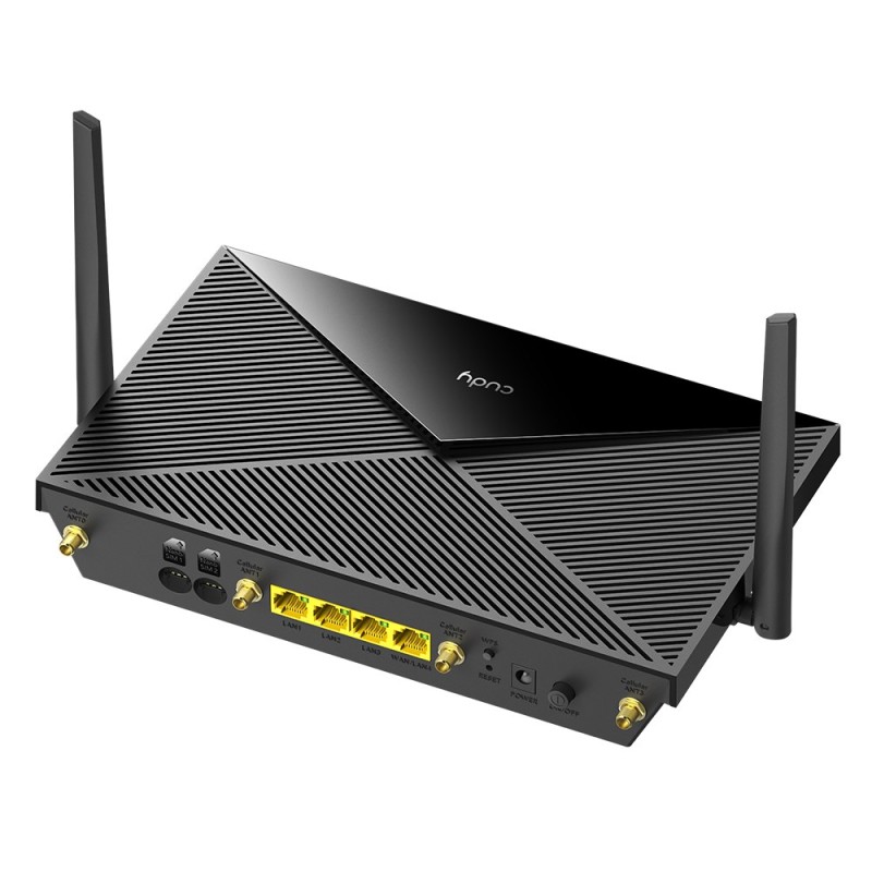 Cudy P5 wireless router Gigabit Ethernet Dual-band (2.4 GHz / 5 GHz) 5G Black Cudy P5 wireless router Gigabit Ethernet Dual-band (2.4 GHz / 5 GHz) 5G Black