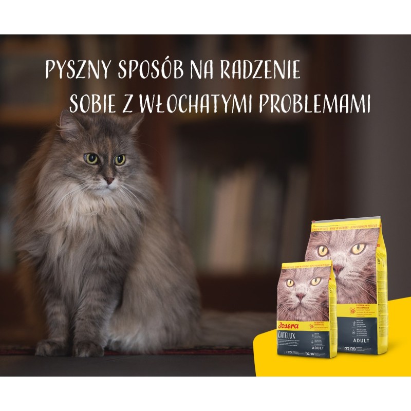 Josera Catelux cats dry food 2 kg Adult Duck, Poultry