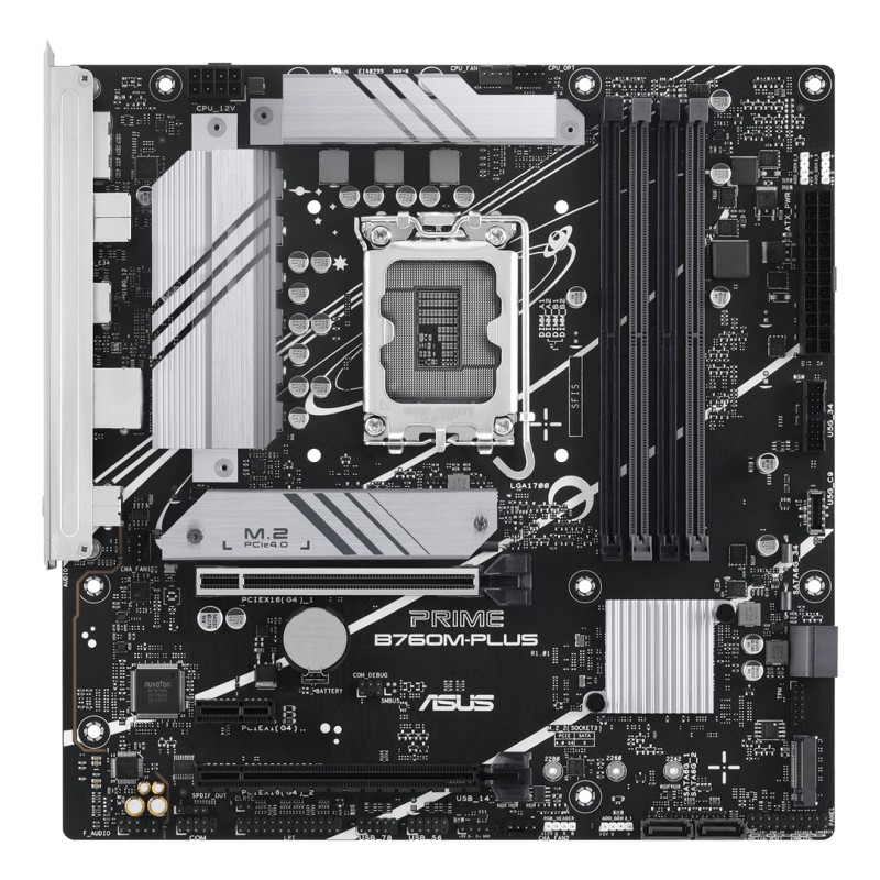 ASUS PRIME B760M-PLUS Intel B760 LGA 1700 micro ATX ASUS PRIME B760M-PLUS Intel B760 LGA 1700 micro ATX