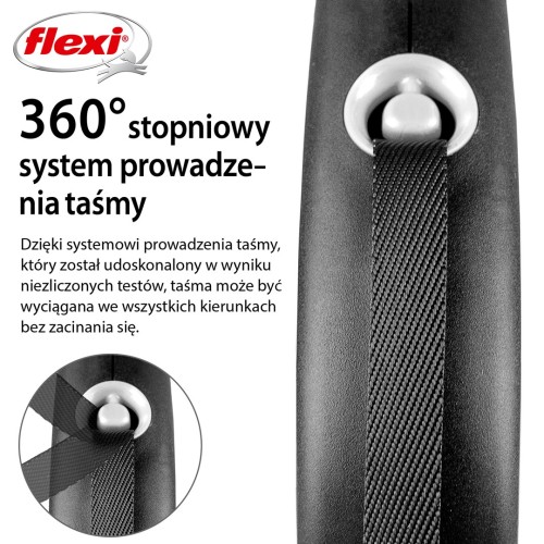 Flexi Black Design M 5 m Dog Retractable lead Flexi Black Design M 5 m Dog Retractable lead