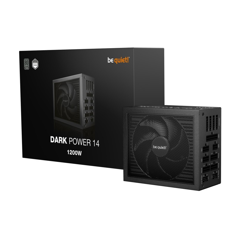 be quiet! Dark Power 14 1200 W - 80 Plus Titanium power supply unit 20+4 pin ATX ATX Black