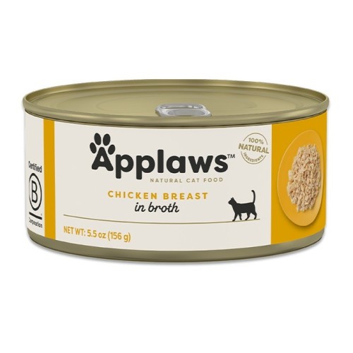APPLAWS Cat Chicken breast - wet cat food - 156 g APPLAWS Cat Chicken breast - wet cat food - 156 g