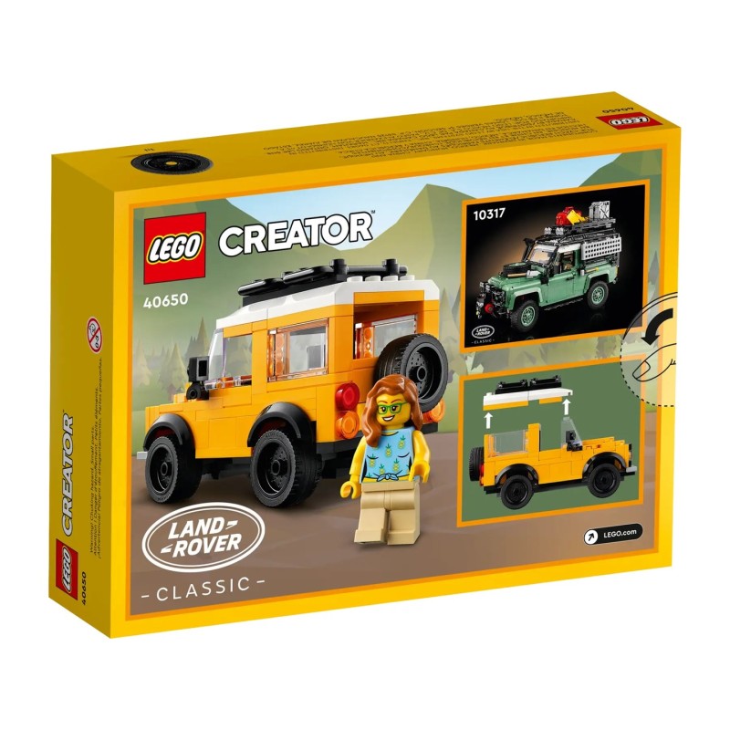 Blocks LEGO CREATOR 40650 Land Rover Classic Defender Blocks LEGO CREATOR 40650 Land Rover Classic Defender