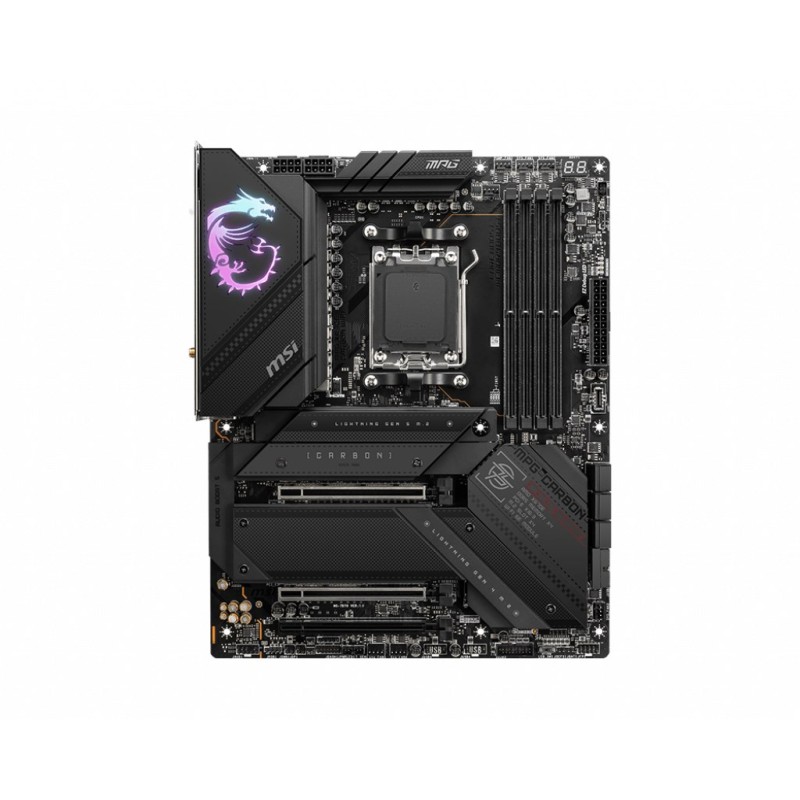 MSI MPG X670E CARBON WIFI motherboard AMD X670 Socket AM5 ATX MSI MPG X670E CARBON WIFI motherboard AMD X670 Socket AM5 ATX