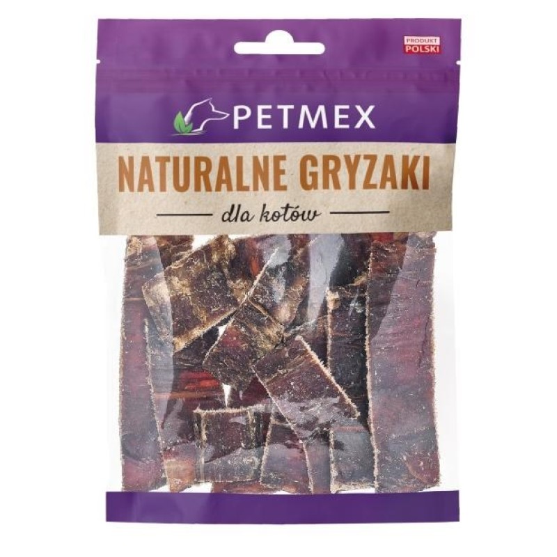 PETMEX Beef gullet strips - cat treats - 40g