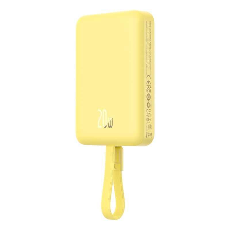 Baseus P10022109Y23-00 Lithium polymer (LiPo) power bank 10000 mAh Wireless charging Yellow Baseus P10022109Y23-00 Lithium polymer (LiPo) power bank 10000 mAh Wireless charging Yellow