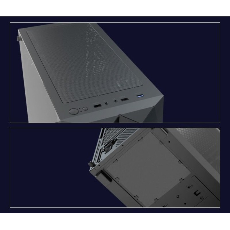 PC Case Aerocool PGS Volcan-G-BK-V1 PC Case Aerocool PGS Volcan-G-BK-V1