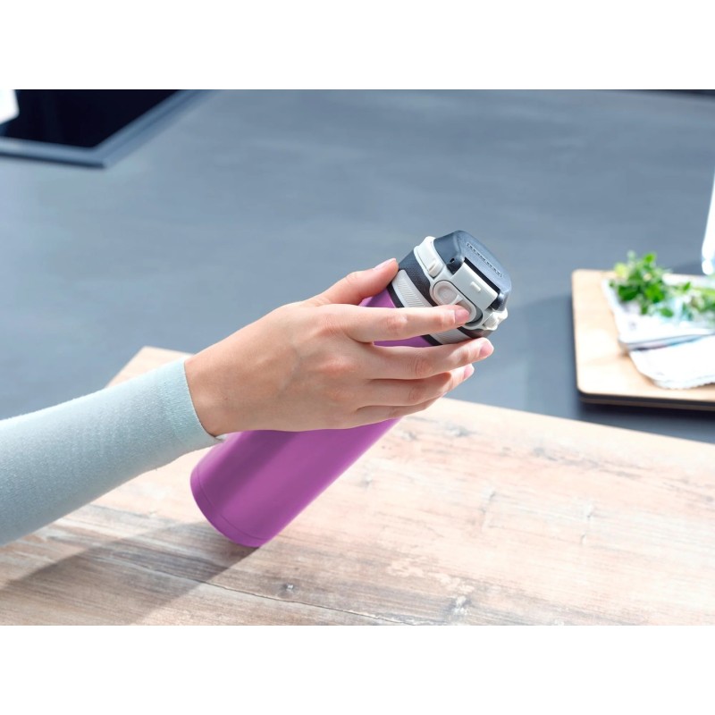 Thermal mug Leifheit Flip 600 ml Purple