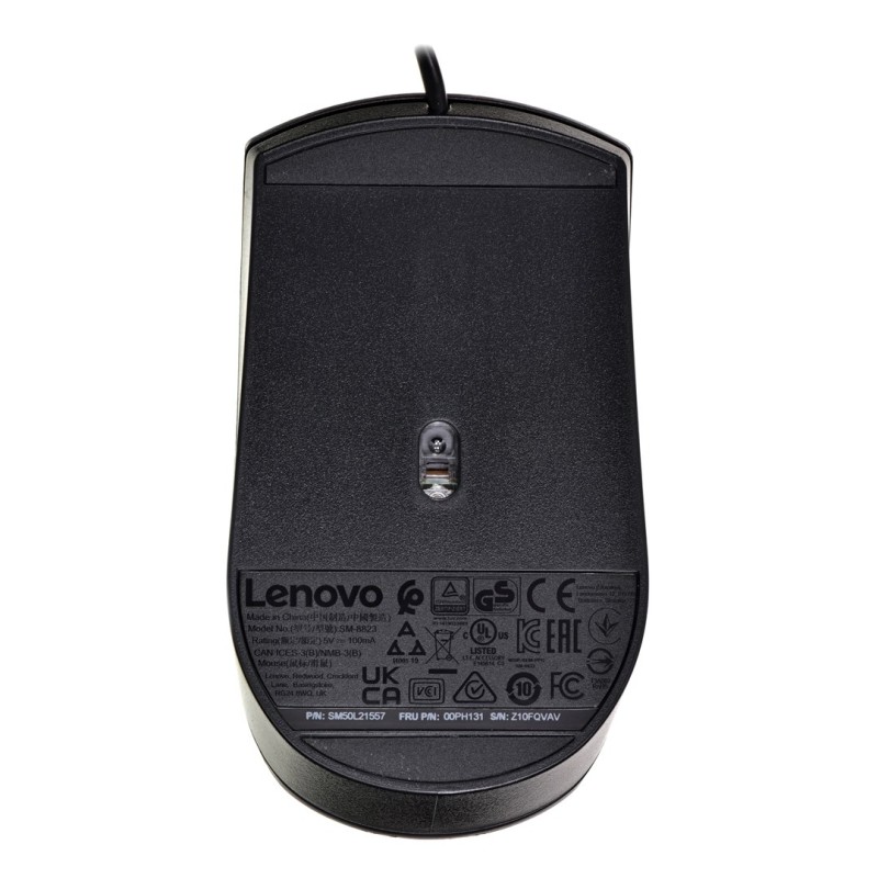 Lenovo GX30M39704 mouse Ambidextrous USB Type-A 1600 DPI