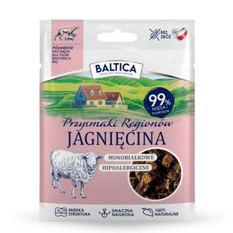 BALTICA Przysmaki regionów Monoprotein Lamb - dog treat - 30g BALTICA Przysmaki regionów Monoprotein Lamb - dog treat - 30g