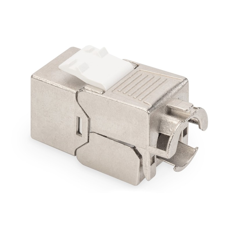 Digitus CAT 6A Keystone module, shielded, tool-free mounting connection Digitus CAT 6A Keystone module, shielded, tool-free mounting connection
