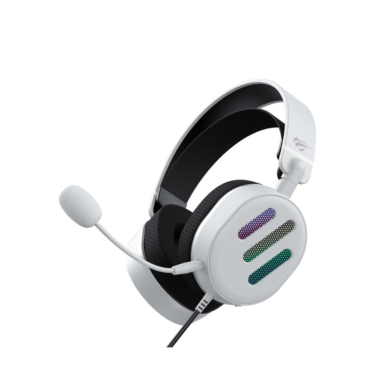 Havit H2038U gaming headphones (white/black) Havit H2038U gaming headphones (white/black)