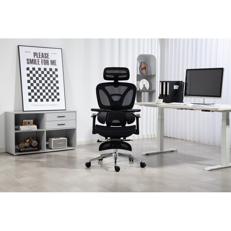 Activejet ergonomic office chair YK848 black Activejet ergonomic office chair YK848 black