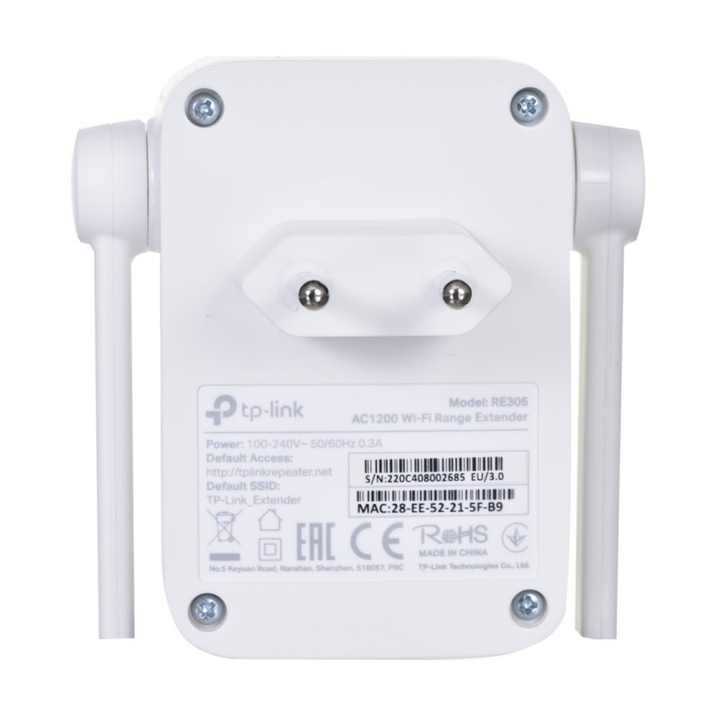TP-LINK AC1200 Wi-Fi Range Extender TP-LINK AC1200 Wi-Fi Range Extender
