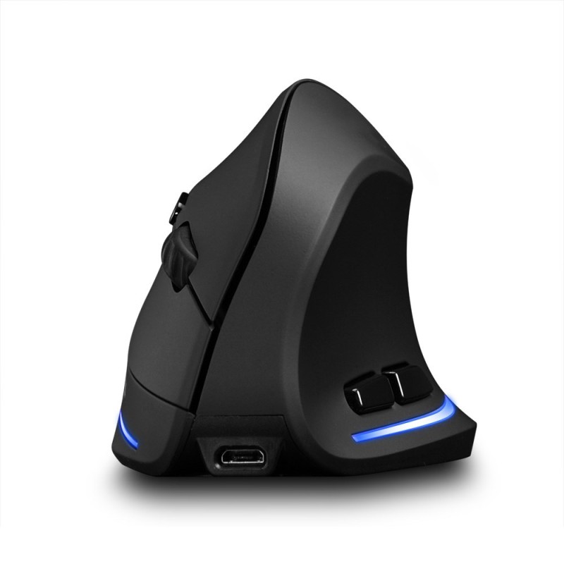 MEDIA-TECH VERTIC RF MT1123 Wireless vertical mouse RF 2400 DPI Black MEDIA-TECH VERTIC RF MT1123 Wireless vertical mouse RF 2400 DPI Black