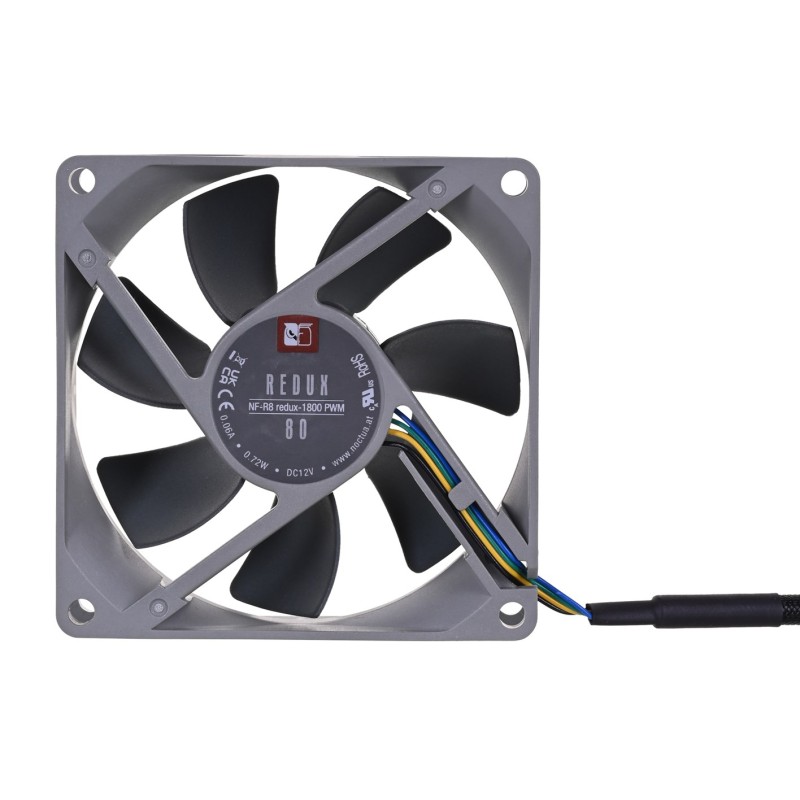 Noctua NF-R8 redux-1800 PWM Computer case Fan 8 cm Black, Grey Noctua NF-R8 redux-1800 PWM Computer case Fan 8 cm Black, Grey
