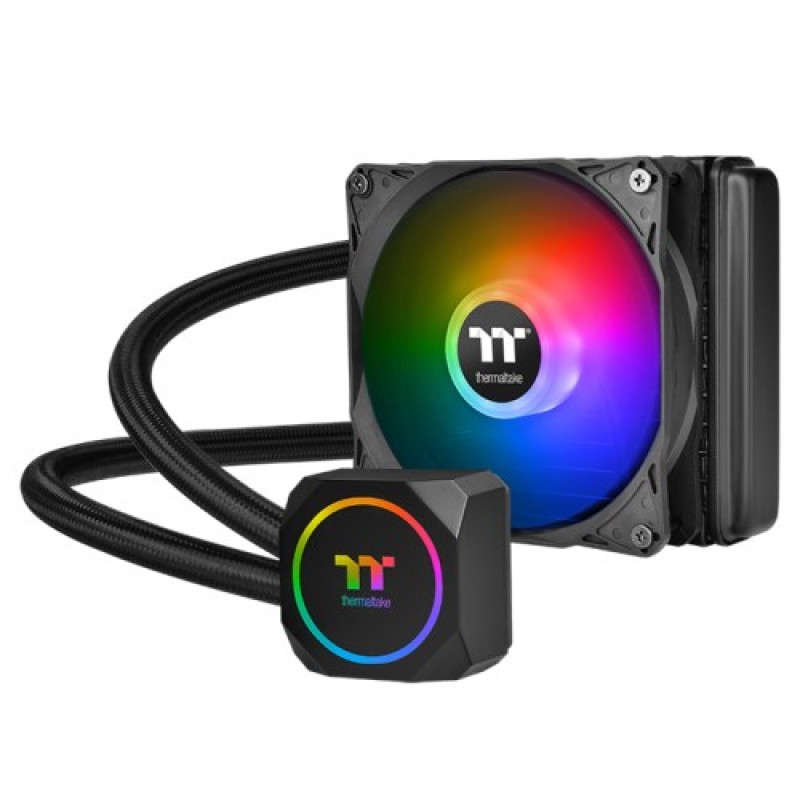 Thermaltake CL-W285-PL12SW-A computer cooling system Processor All-in-one liquid cooler Black 1 pc(s) Thermaltake CL-W285-PL12SW-A computer cooling system Processor All-in-one liquid cooler Black 1 pc(s)