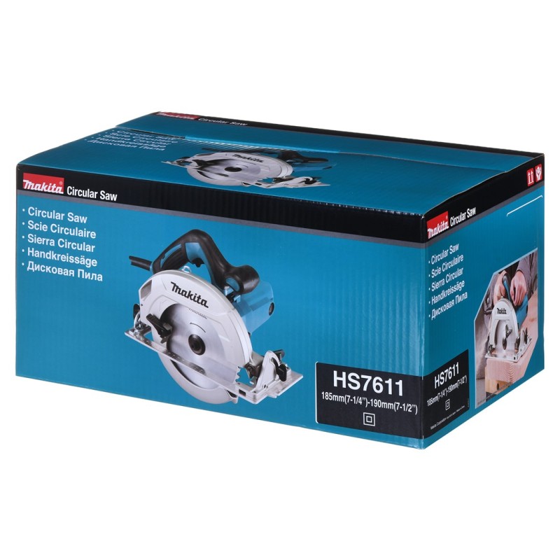 Makita HS7611 portable circular saw 19 cm 5500 RPM 1600 W Makita HS7611 portable circular saw 19 cm 5500 RPM 1600 W