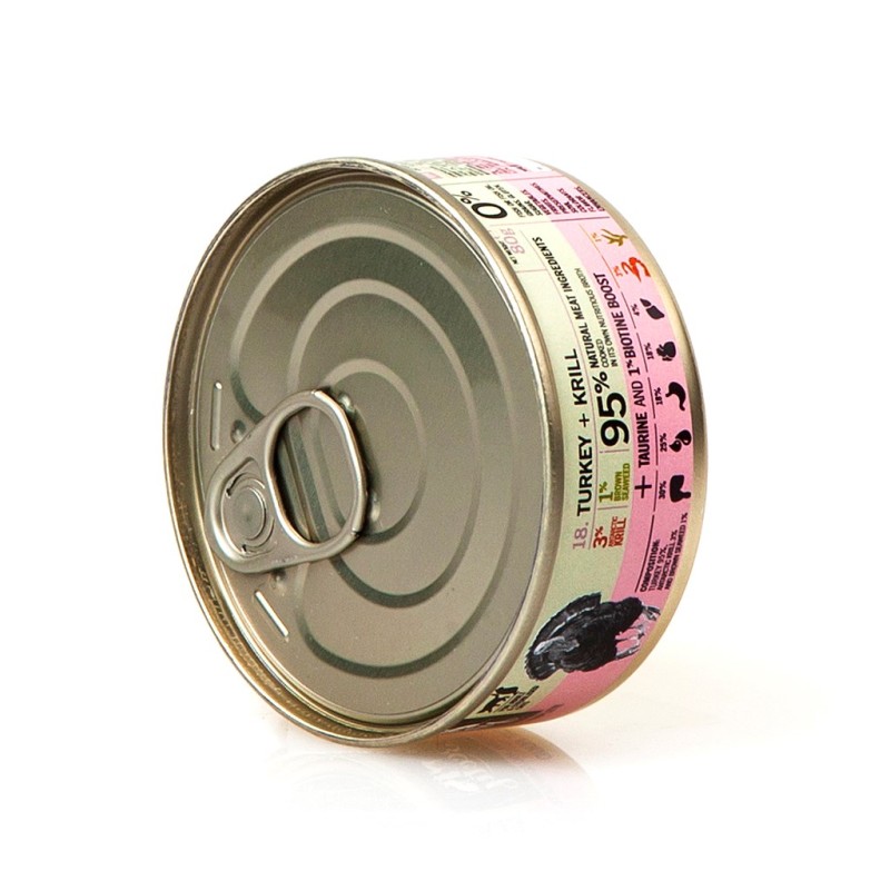 3COTY Turkey with krill Coat support - wet cat food - 80g