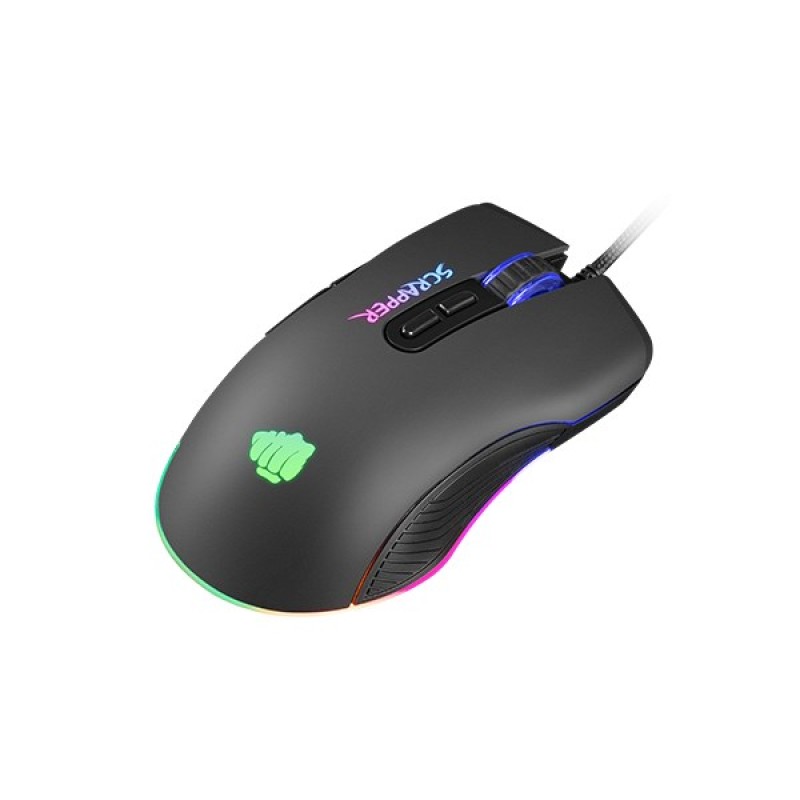 FURY Scrapper mouse Gaming Ambidextrous USB Type-A Optical 6400 DPI FURY Scrapper mouse Gaming Ambidextrous USB Type-A Optical 6400 DPI