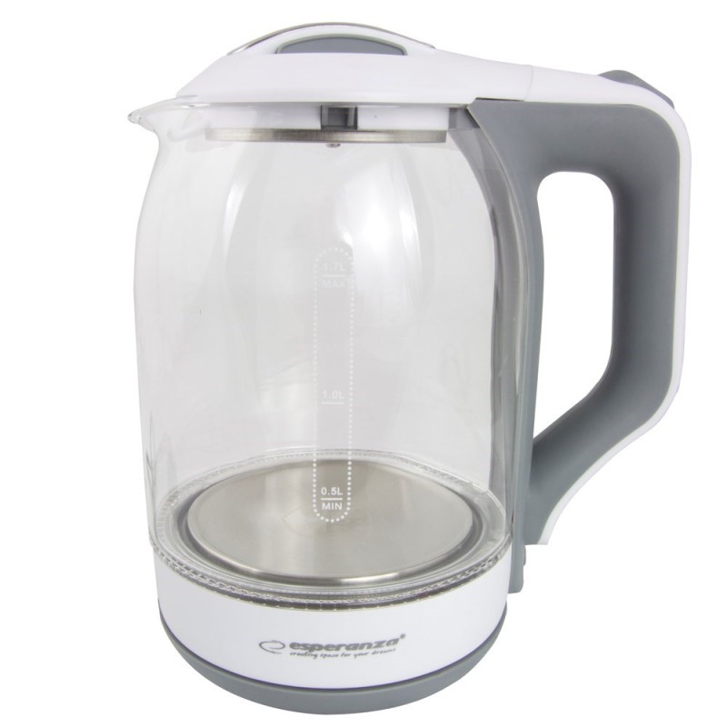 Esperanza EKK025W Electric kettle 1.7 L White, Multicolor 1500 W Esperanza EKK025W Electric kettle 1.7 L White, Multicolor 1500 W