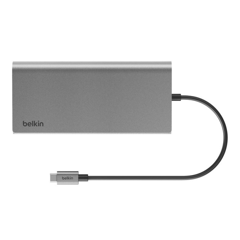 Belkin INC015BTSGY-CZ laptop dock/port replicator Wired USB 3.2 Gen 1 (3.1 Gen 1) Type-C Aluminium Belkin INC015BTSGY-CZ laptop dock/port replicator Wired USB 3.2 Gen 1 (3.1 Gen 1) Type-C Aluminium