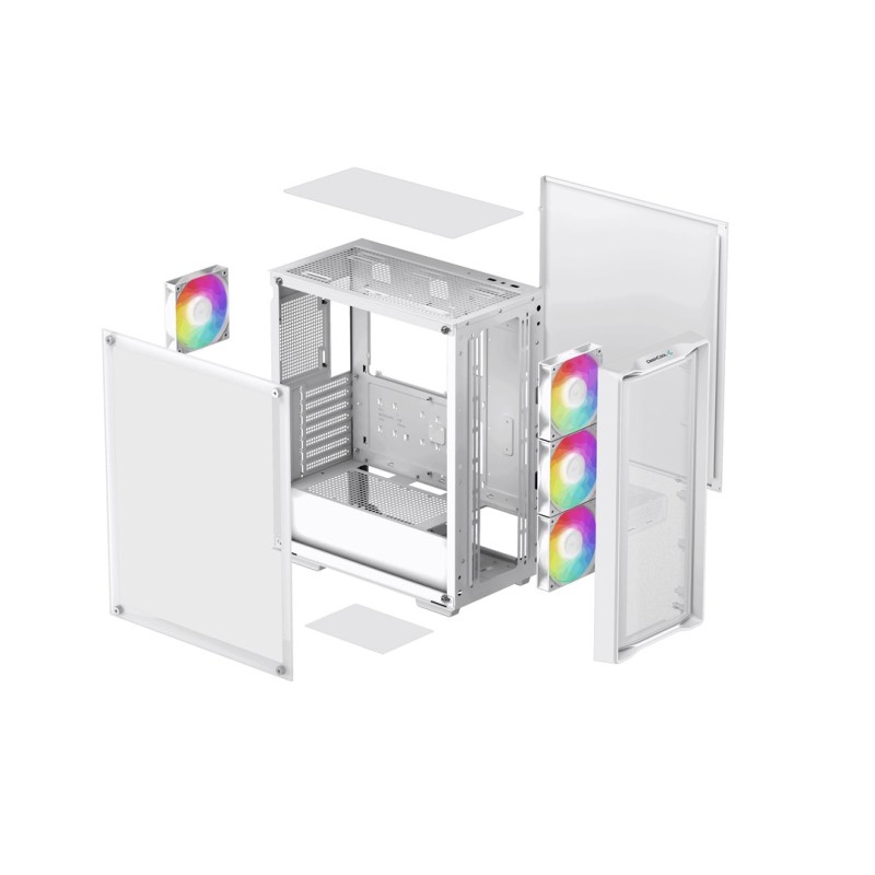 DeepCool CC560 MESH V2 WH Midi Tower White DeepCool CC560 MESH V2 WH Midi Tower White