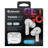 Bluetooth headphones TWINS 903 white Bluetooth headphones TWINS 903 white