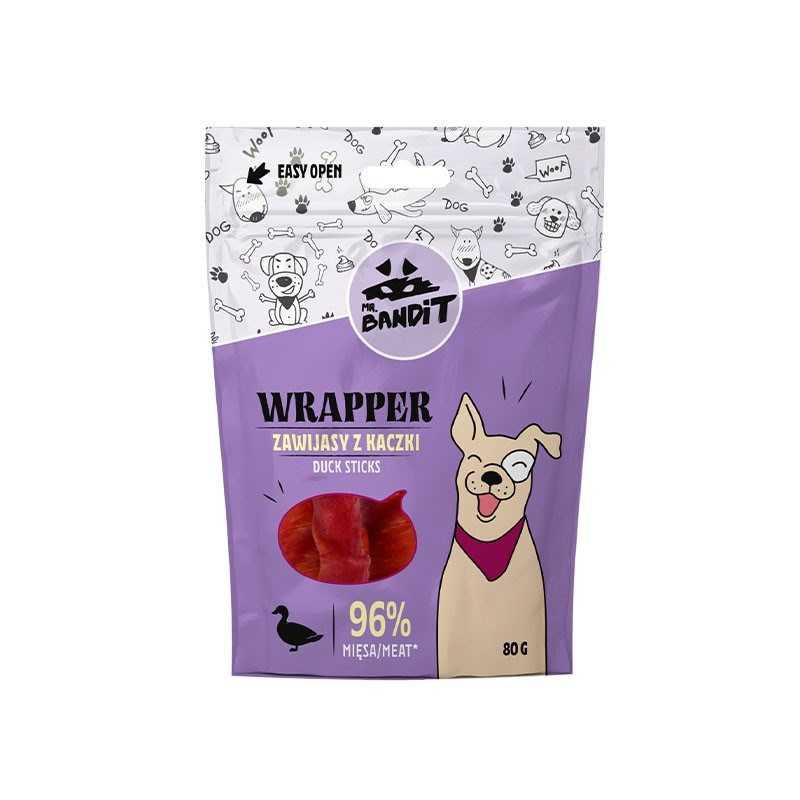 MR. BANDIT WRAPPER Duck Wrap - dog treat - 80 g